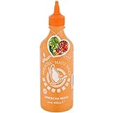 Flying Goose Sriracha Mayoo Sauce - Mayonnaise, leicht scharf, orange Kappe, Würzsauce aus... corn ribs-image-Corn Ribs &#8211; Gegrillter Mais mal anders