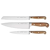 WMF Spitzenklasse Plus Wooden Edition Messerset 3teilig, Made in Germany, 3 Messer geschmiedet,... amazon cyber monday-image-Amazon Cyber Monday-Angebote am 28.11.