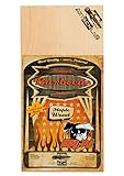 Axtschlag Einmal-Grillbretter Ahorn, BBQ Pit Edition, 4 extra dünne Single Use Planks zum... gegrillter feta-image-Gegrillter Feta Käse mit Blaubeeren von der Planke