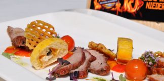 Der 2.Gang der BBQ Wiesel Niederrhein bei der Dingdener Grillmeisterschaft