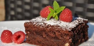 Walnuss Brownies Dutch Oven