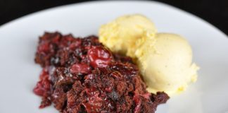 Schoko Kirsch Cobbler