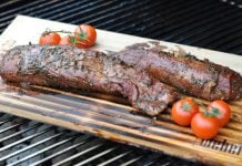 Geplanktes Schweinefilet