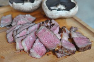 Gefüllte Champignons