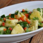 Ananas-Gurkensalat