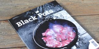 Fire & Food Bookazine Black Pots