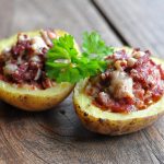 Überbackene Pastrami Kartoffeln