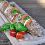 Fächerbaguette mit Kräuterbutter