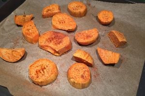 Süßkartoffel Burger Buns