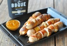 Bratwurst-Spieß