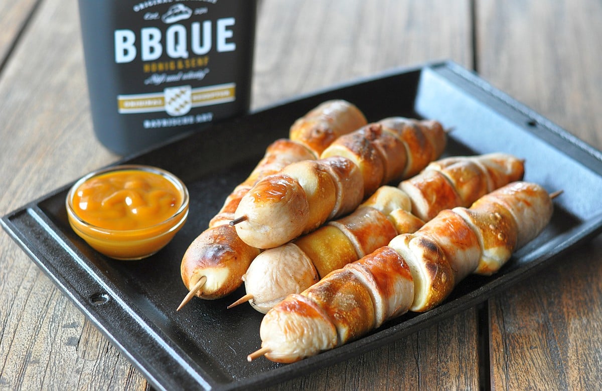 Bratwurst-Spieß
