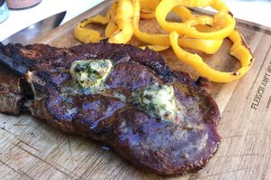 Schweinekotelett gegrillte Paprika OFB 05