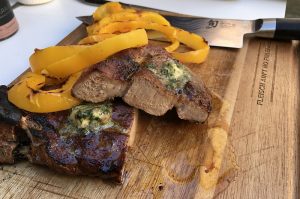Schweinekotelett gegrillte Paprika OFB 06