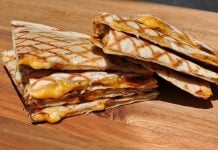 Quesadillas mit Bacon