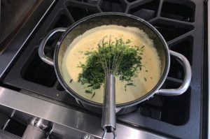 Gegrillte Langustenschwaenze Parmesan Hollandaise 01