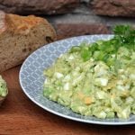 Eiersalat mit Avocado
