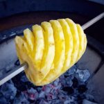 Karamellisierte Ananas vom Drehspiess Salzkaramell 03