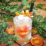 Weihnachtlicher Cocktail mit Gin