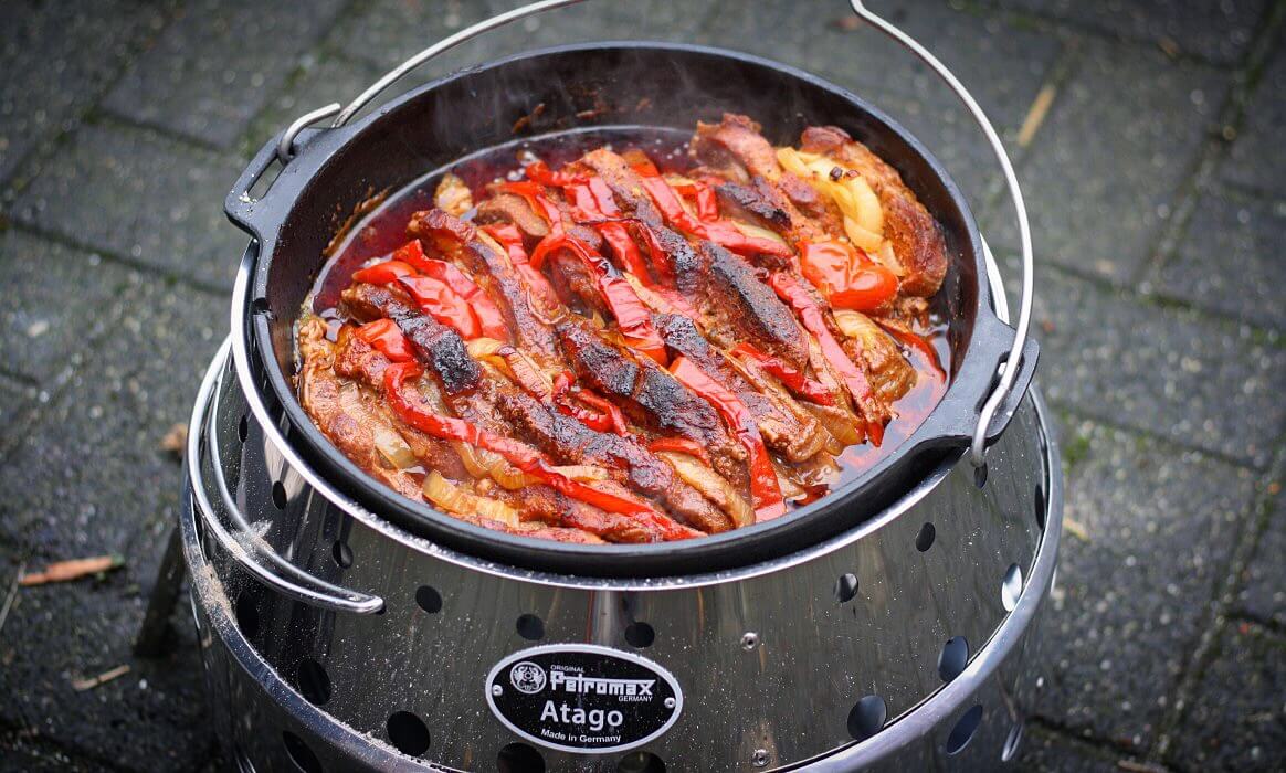 Dutch Oven Schichtfleisch