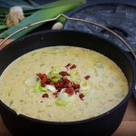 Kaesesuppe Hackfleisch Lauch 03