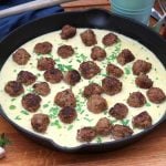 Koettbullar Schwedische Hackfleischbaellchen 04