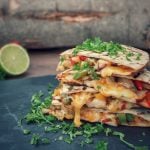 Hähnchen Quesadillas