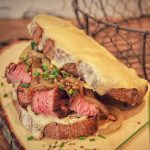 Abendbrot Stulle Steakstulle Steak Sandwich 04