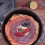 Kaesekuchen Dutch Oven 04