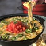 Queso Fundido mexikanischer Kaese Dip 05