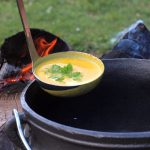 Kürbissuppe Potjie