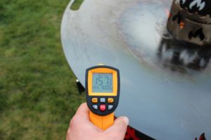 XXL Feuerplatte Grillrost com 100cm Durchmesser 09