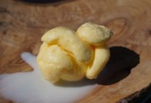 Selbstgemachte Butter