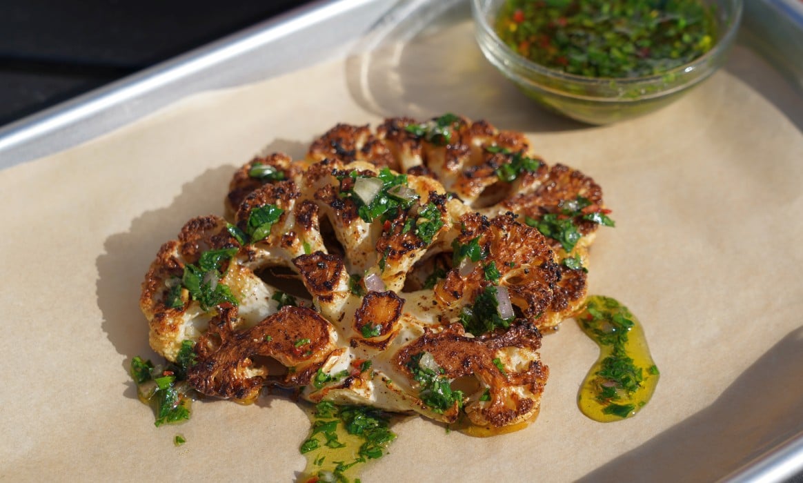 Blumenkohl Steak
