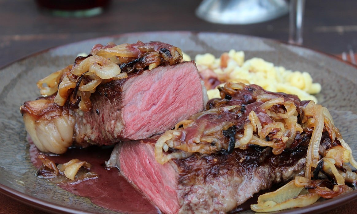 Schwäbischer Zwiebelrostbraten