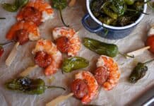 Chorizo Garnelen Tapas