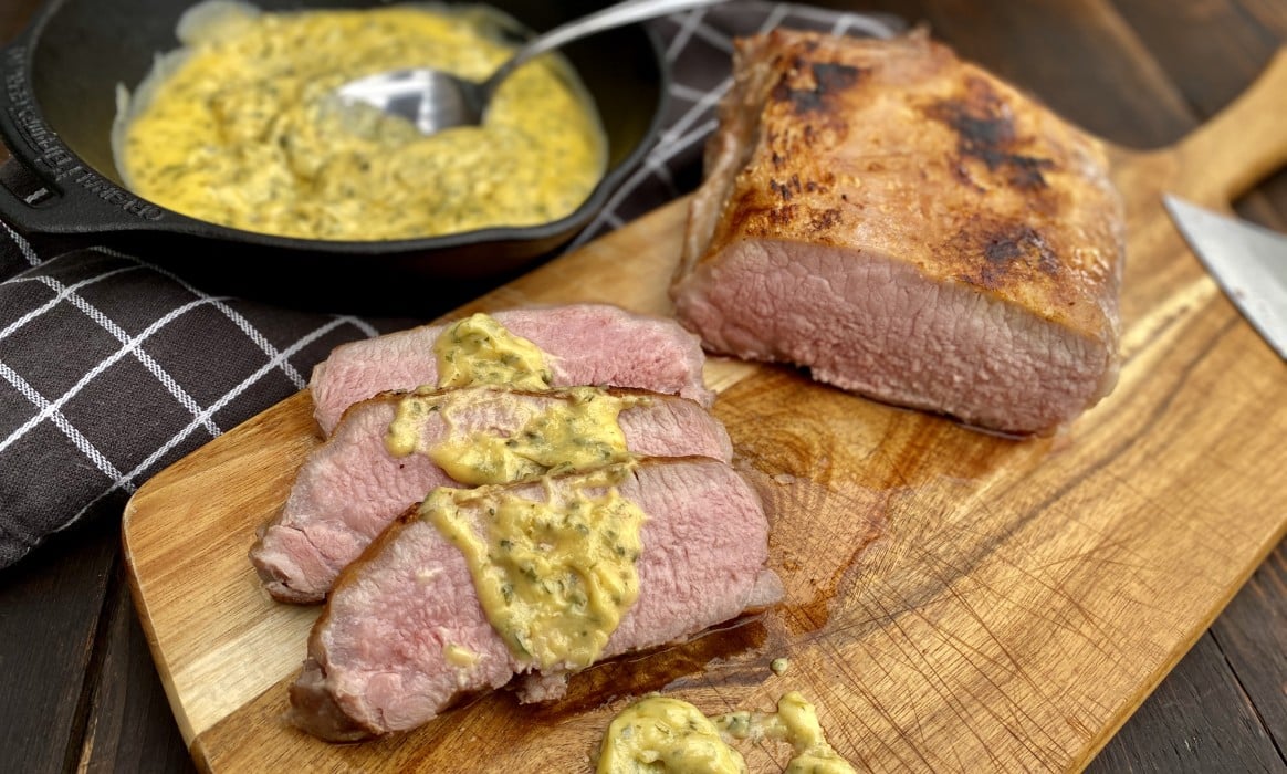 Ibérico Lomo mit Sauce Béarnaise