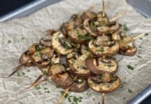 Champignon-Spieße