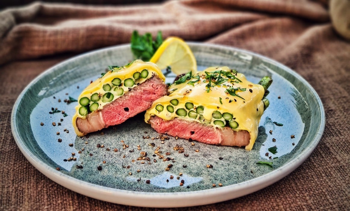Spargel-Steak
