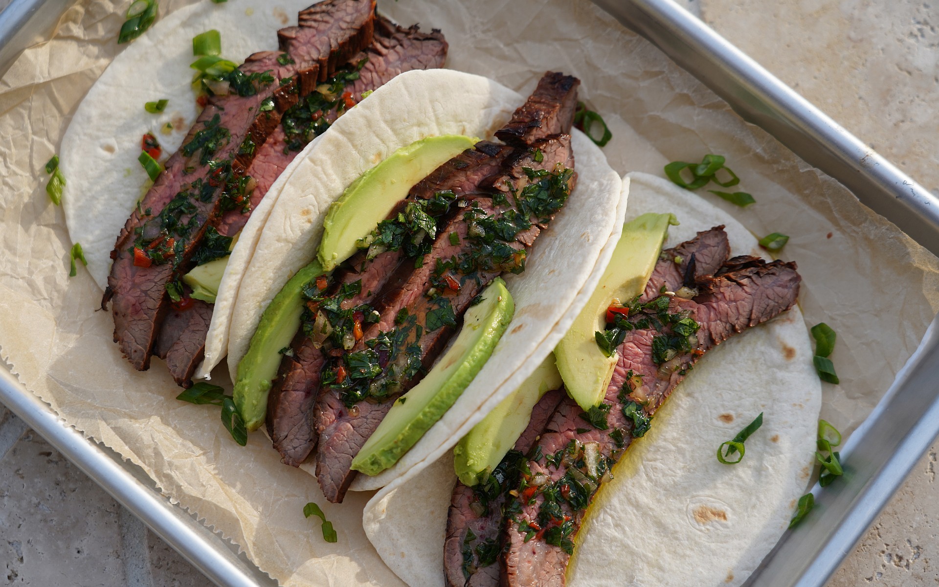 Flank Steak Taco