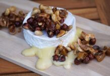 Geplankter Camembert