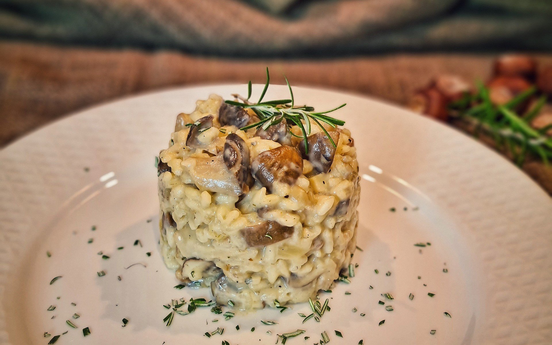 Risotto mit Maronen
