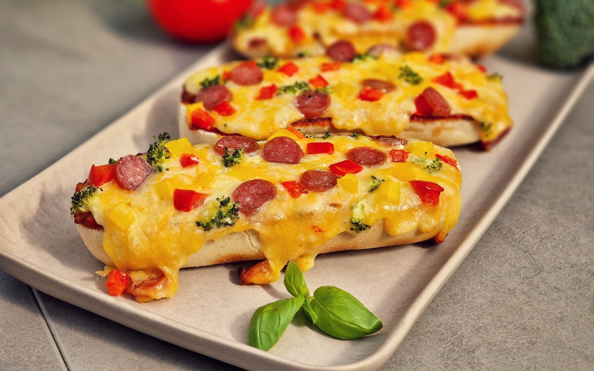Pizza-Baguettes