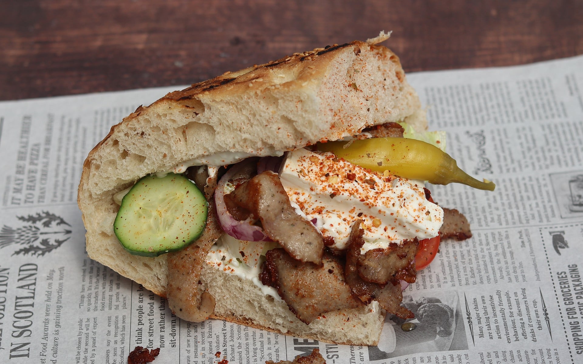 Bratwurstdöner