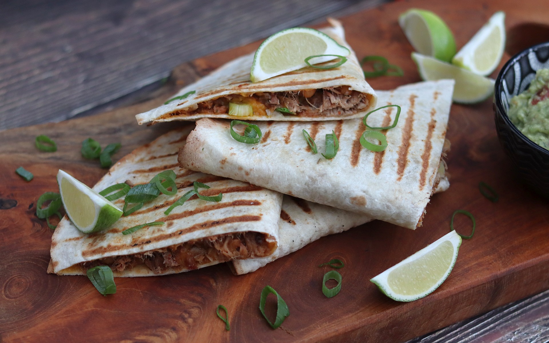 Pulled Pork Quesadillas