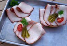 Schweinebratenaufschnitt Schweinebraten-Aufschnitt