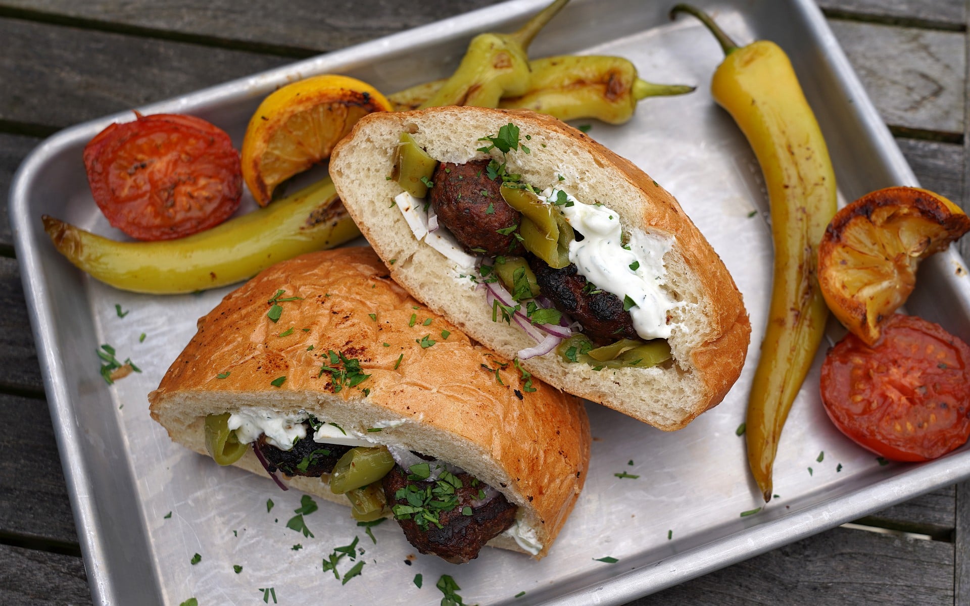 Köfte-Sandwich