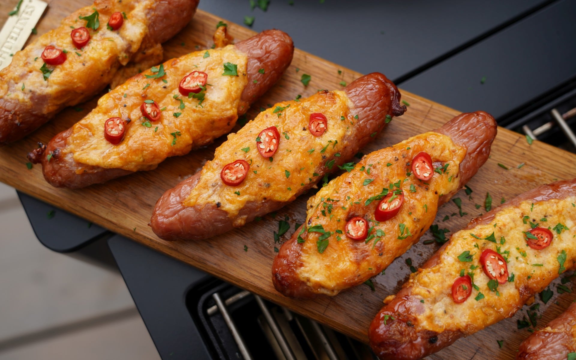 Bratwurst Popper Boats