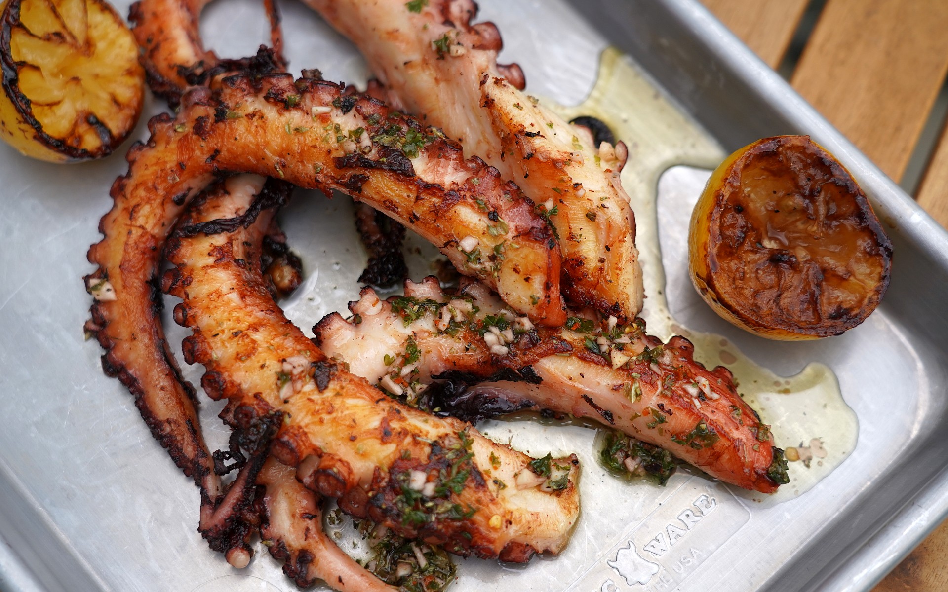 Gegrillter Oktopus
