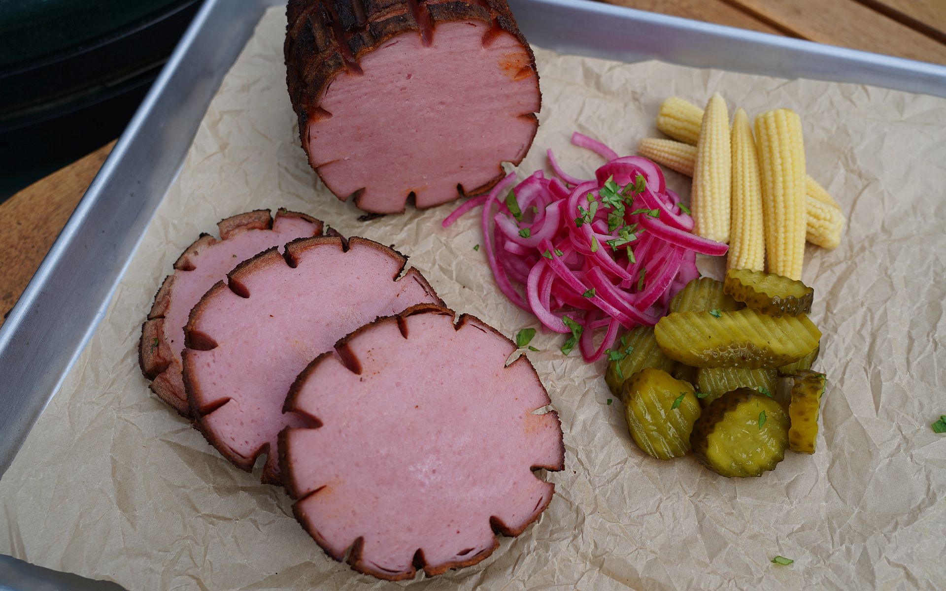 Geräucherte Fleischwurst