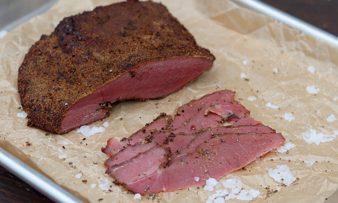 Wildschwein-Pastrami aus der Keule
